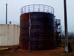 РВС 100 м3 (резервуар вертикальный стальной) - производство и монтаж