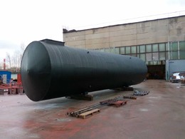 Резервуары горизонтальные стальные двустенные купить в Москве